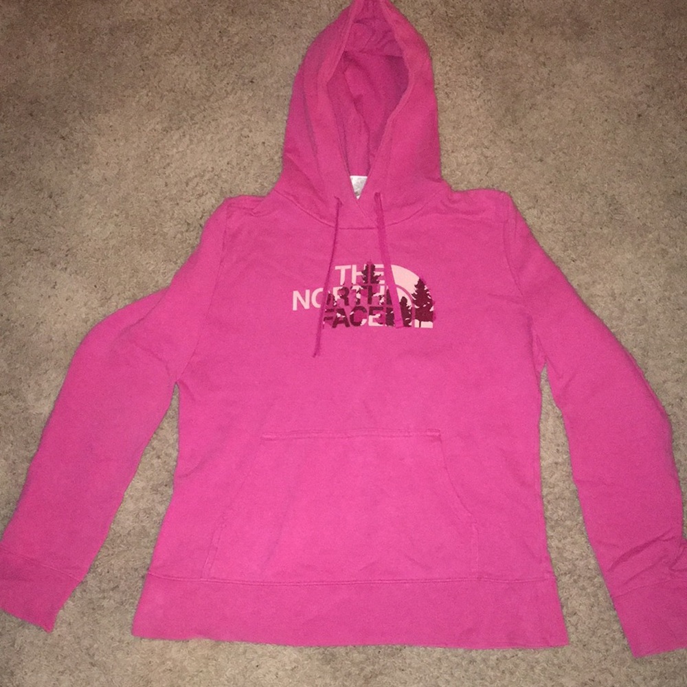 A north face sweatshirt